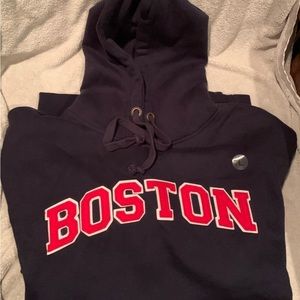 Navy blue BOSTON SWEATSHIRT unisex brand new